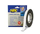 Dubbelzijdig foam tape, 12 mm, zwart