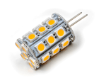 LED Lamp 12V, 4W, GY6.35, Warmwit, rond, dimbaar