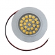 LED Downlighter 12V, 1,3W, Warmwit, MatChroom, met dimmer