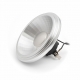 LED Lamp 12V, 12W, AR111, G53, Wit-warmwit