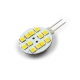 LED Lamp 12V, 1,8W, G4, Warmwit, horizontaal, dimbaar