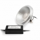 LED Lamp 230V, 12W, AR111, G53, Wit-warmwit, dimbaar