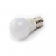 LED Lamp 230V, bol mat, 3W, Warmwit, E27, dimbaar