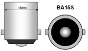 BA15S lampvoet